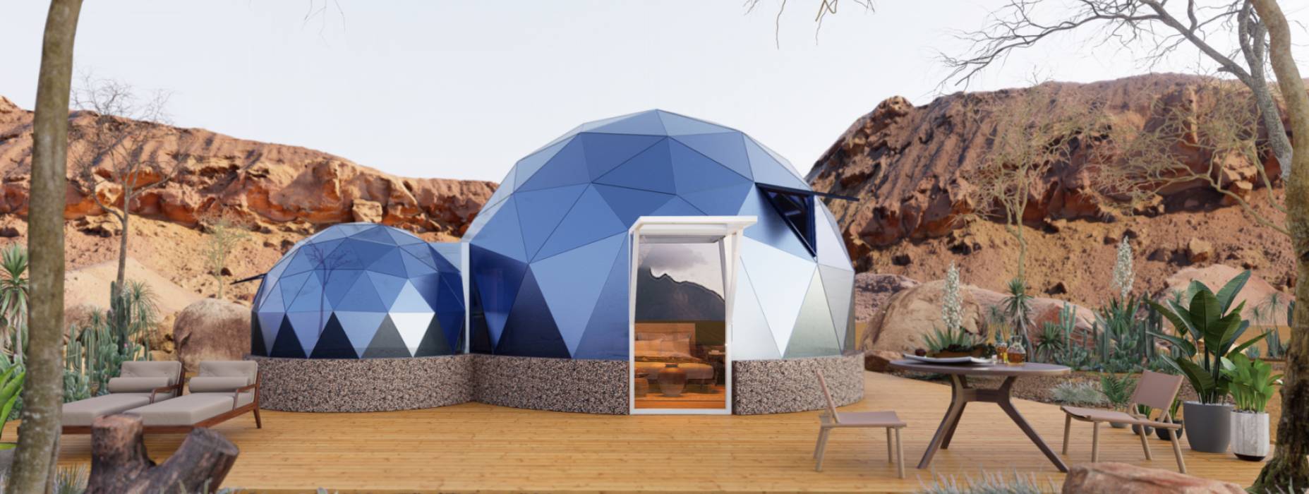 德昌县球形智能光伏玻璃星空房